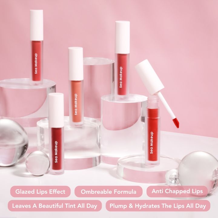 Sea Makeup Lacquer Shake Lip Ink shades